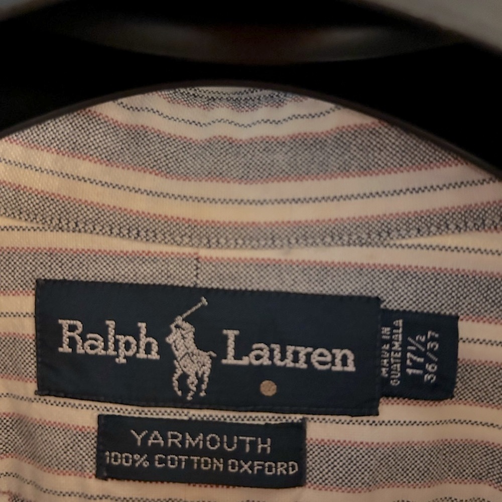 Ralph Lauren men’s shirt.